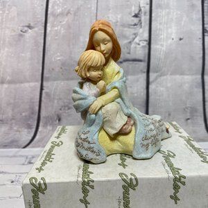 Foundations Vintage Table Decor Mother/Child Praying Figurine Abraham Lincoln